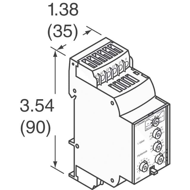 84872130 Crouzet Moniteur - Sortie relais
